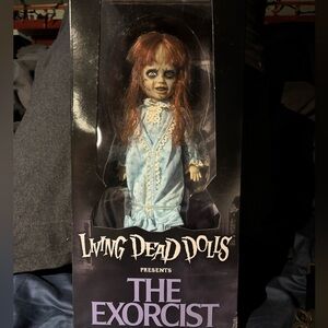 NIB LDD 2017 MEZCO TOYZ LIVING DEAD DOLLS THE EXORCIST REAGAN 10" DOLL FIGURE